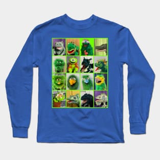 Green Puppets Long Sleeve T-Shirt